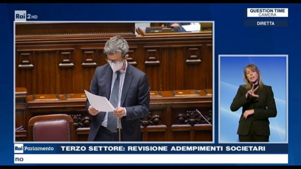 Ministro Orlando Camera dei deputati